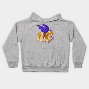 Bulldog and Bat's Halloween Kids Hoodie